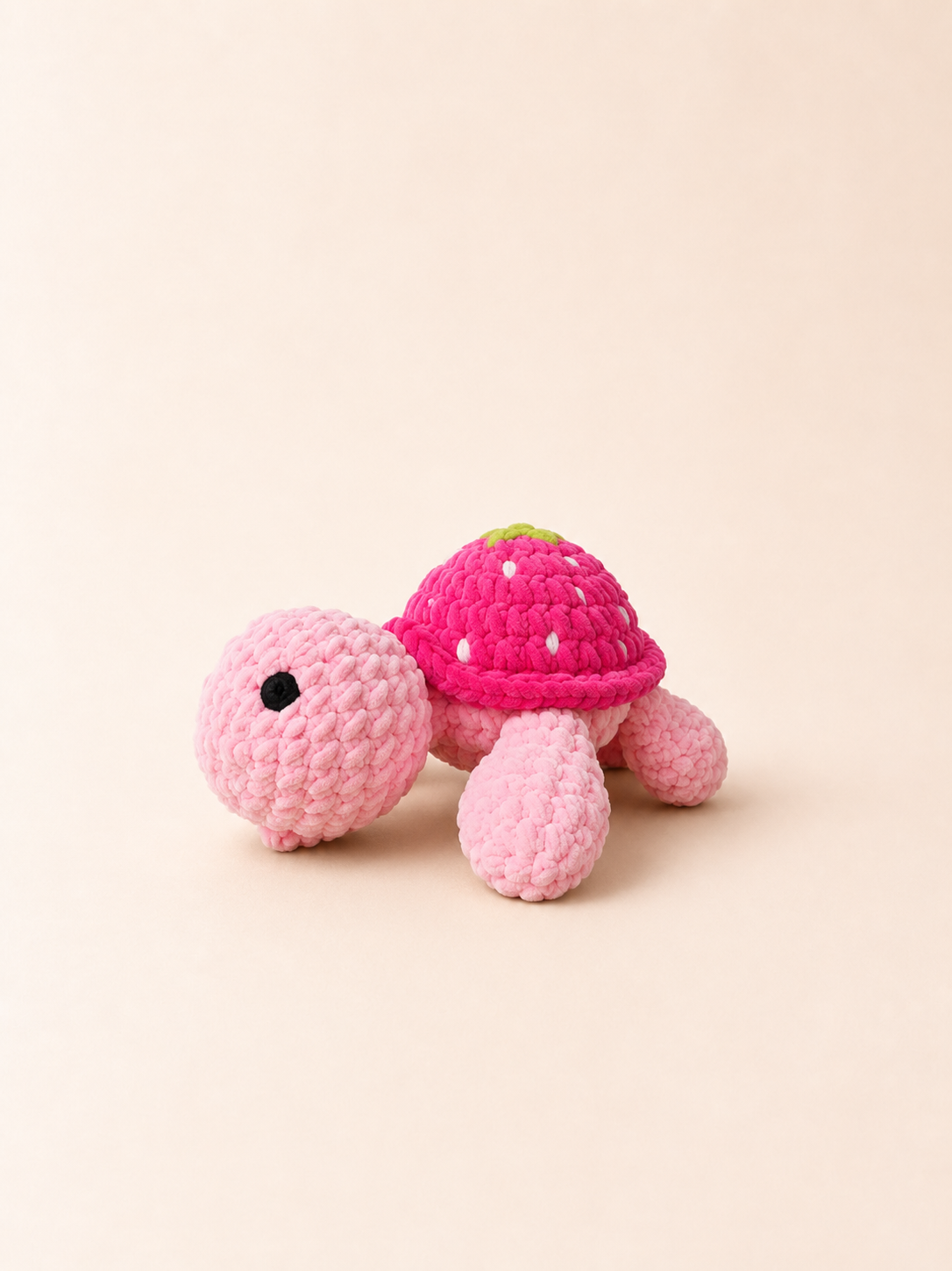 Strawberry Turtle Plushie
