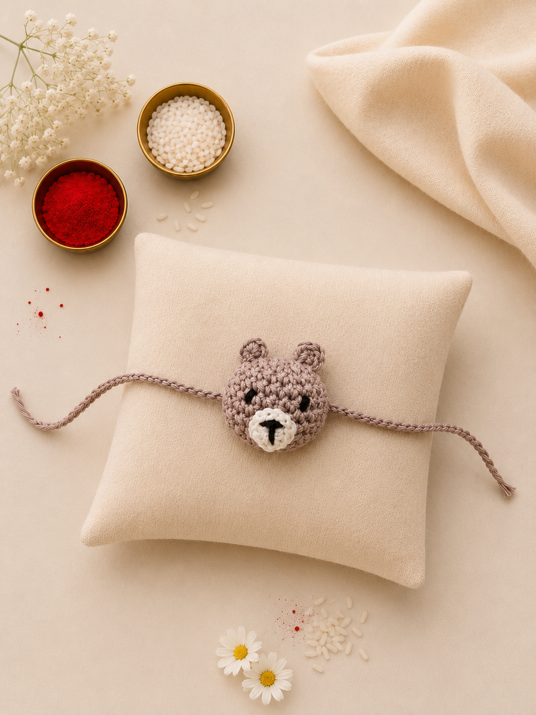 Snuggle Bear Rakhi